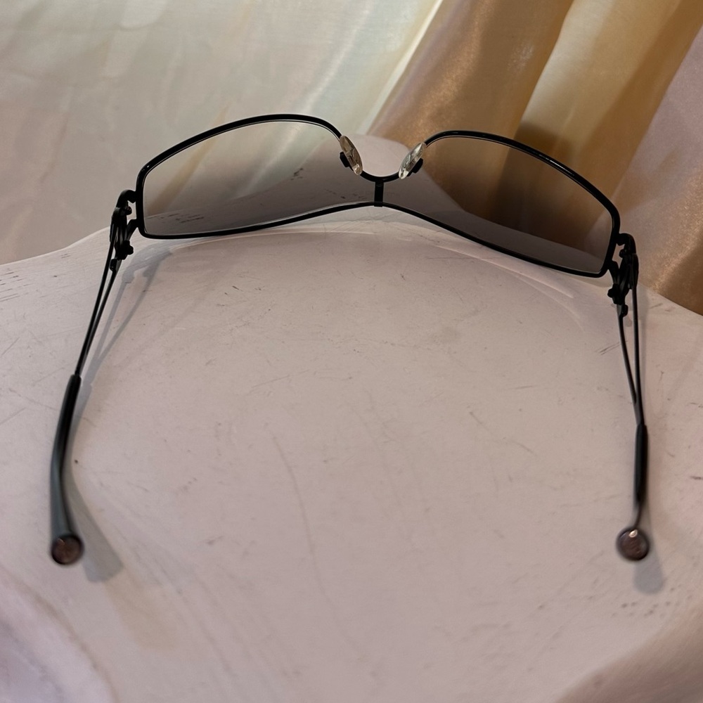 Chanel RARE Shield Crystal Studded CC Vintage Y2K Sunglasses - Picture 11 of 17